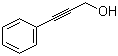 结构式 CAS# 1504-58-1, 3-苯基-2-丙炔-1-醇