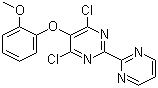 structure of CAS# 150728-13-5, 4,6-Dichloro-5-(2-methoxyphenoxy)-2,2'-bipyrimidine;Bosentan Related Compound 1