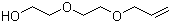 structure of CAS# 15075-50-0, Allyldiglycol;Diethylene glycol monoallyl ether; 2-[2-(Allyloxy)ethoxy]ethanol