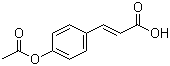 structure of CAS# 15486-19-8, 4-Acetoxycinnamic acid