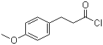 3-(4-Methoxyphenyl)propionyl chloride molecular structure (CAS 15893-42-2)