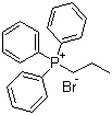 structure of CAS# 15912-75-1, Triphenylpropylphosphonium bromide;Propyltriphenylphosphonium bromide