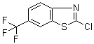 结构式 CAS# 159870-86-7, 2-氯-6-(三氟甲基)苯并噻唑