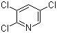 结构式 CAS# 16063-70-0, 2,3,5-三氯吡啶