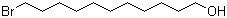 structure of CAS# 1611-56-9, 11-Bromo-1-undecanol;Undecamethylene bromohydrin