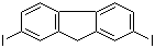 structure of CAS# 16218-28-3, 2,7-Diiodofluorene