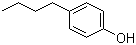 结构式 CAS# 1638-22-8, 4-丁基苯酚; 对丁基苯酚
