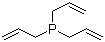 结构式 CAS# 16523-89-0, 三烯丙基膦