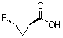 structure of CAS# 167073-08-7, (1R-trans)-2-Fluorocyclopropanecarboxylic acid