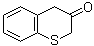 结构式 CAS# 16895-58-2, 2H-1-苯并噻喃-3(4H)-酮