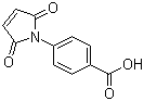 结构式 CAS# 17057-04-4, 4-马来酰亚胺基苯甲酸