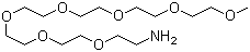 结构式 CAS# 170572-38-0, 2,5,8,11,14,17,20-七氧杂二十二烷-22-胺