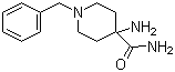 结构式 CAS# 170921-49-0, N-苄基-4-氨基哌啶-4-甲酰胺