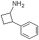 结构式 CAS# 17293-44-6, 2-苯基环丁胺