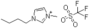 structure of CAS# 174899-66-2, 1-Butyl-3-methylimidazolium trifluoromethansulfonate