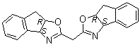 structure of CAS# 175166-49-1, (3aS,3'aS,8aR,8'aR)-2,2'-Methylenebis[3a,8a-dihydro-8H-indeno[1,2-d]oxazole