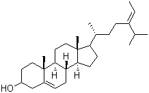 结构式 CAS# 17605-67-3, 岩皂甾醇