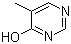 结构式 CAS# 17758-52-0, 5-甲基-4-羟基嘧啶