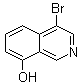 structure of CAS# 1784957-23-8, 4-Bromo-8-isoquinolinol