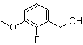 结构式 CAS# 178974-59-9, 2-氟-3-甲氧基苯甲醇