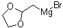 structure of CAS# 180675-22-3, Bromo(1,3-dioxolan-2-ylmethyl)magnesium