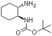 structure of CAS# 180683-64-1, (1S,2S)-Boc-1,2-diaminocyclohexane;(1S,2S)-trans-N-Boc-1,2-cyclohexanediamine
