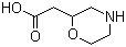 结构式 CAS# 180863-27-8, 2-吗啉乙酸
