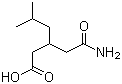 structure of CAS# 181289-15-6, 3-Carbamoymethyl-5-methylhexanoic acid;3-(2-Amino-2-oxoethyl)-5-methylhexanoic acid