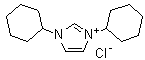 结构式 CAS# 181422-72-0, N,N'-二环己基氯化咪唑