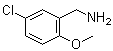 structure of CAS# 181473-92-7, 5-Chloro-2-methoxybenzylamine;5-Chloro-2-methoxybenzenemethanamine