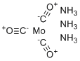 structure of CAS# 18177-91-8, Triamminemolybdenum(0) tricarbonyl;azane carbon monoxide molybdenum