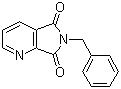 structure of CAS# 18184-75-3, 6-Benzyl-5H-pyrrolo[3,4-b]pyridine-5,7(6H)-dione;N-Benzyl-2,3-pyridinedicarboximide