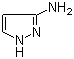 structure of CAS# 1820-80-0, 3-Aminopyrazole;3-Pyrazolamine; 1H-Pyrazol-3-amine