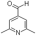 structure of CAS# 18206-06-9, 2,6-Dimethyl-4-pyridinecarboxaldehyde;2,6-Dimethylisonicotinaldehyde