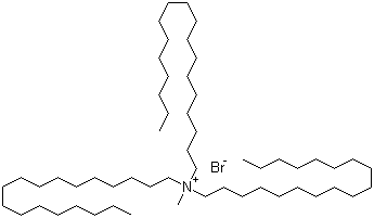 structure of CAS# 18262-86-7, Methyltrioctadecylammonium bromide;Trioctadecylmethylammonium bromide