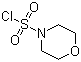 structure of CAS# 1828-66-6, Morpholinosulfonyl chloride;4-Morpholinesulfonyl chloride