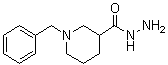 structure of CAS# 182919-58-0, 1-(Phenylmethyl)-3-piperidinecarboxylic hydrazide