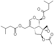 structure of CAS# 18296-45-2, Dihydroisovaltratum;Didrovaltrate; Didrovaltratum; Dihydroisovalepotriate; Dihydroisovaltrate