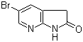 结构式 CAS# 183208-34-6, 5-溴-7-氮杂氧化吲哚
