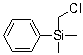 structure of CAS# 1833-51-8, (Chloromethyl)dimethylphenylsilane