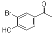 structure of CAS# 1836-06-2, 3'-Bromo-4'-hydroxyacetophenone;1-(3-Bromo-4-hydroxyphenyl)ethanone