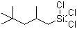 structure of CAS# 18379-25-4, Trichloro(2,4,4-trimethylpentyl)silane