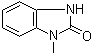structure of CAS# 1849-01-0, 1-Methyl-1,3-dihydro-2H-benzimidazol-2-one;1-Methyl-1,3-dihydrobenzimidazol-2-one; 1-Methyl-1H-benzimidazol-2(3H)-one; 1-Methyl-1H-benzo[d]imidazol-2(3H)-one; 1-Methyl-2-benzimidazolinone; 1-Methyl-2-benzimidazolone; 1-Methylbenzimidazol-2(3H)-one; 1-Methylbenzimidazol-2-ol; 3-Methyl-2-benzimidazolone; N-Methyl-2-benzimidazolinone