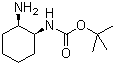 structure of CAS# 184954-75-4, 1-N-Boc-1,2-cis-Cyclohexyldiamine