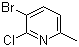 structure of CAS# 185017-72-5, 3-Bromo-2-chloro-6-methylpyridine;3-Bromo-2-chloro-6-picoline
