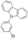 structure of CAS# 185112-61-2, 9-(3-Bromophenyl)-9H-carbazole