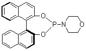 structure of CAS# 185449-81-4, (S)-4-Dinaphtho[2,1-d:1',2'-f][1,3,2]dioxaphosphepin-4-ylmorpholine