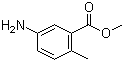 structure of CAS# 18595-12-5, Methyl 5-amino-2-methylbenzoate