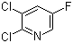 structure of CAS# 185985-40-4, 2,3-Dichloro-5-fluoropyridine
