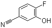 structure of CAS# 186590-04-5, 4-Fluoro-3-hydroxybenzonitrile;5-Cyano-2-fluorophenol